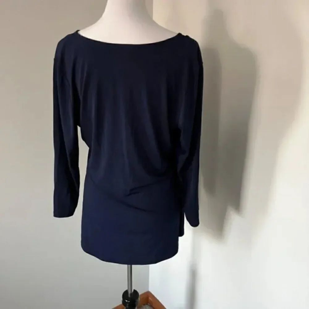 Motherhood Maternity Nursing Navy Top size XL - Picture 6 of 6